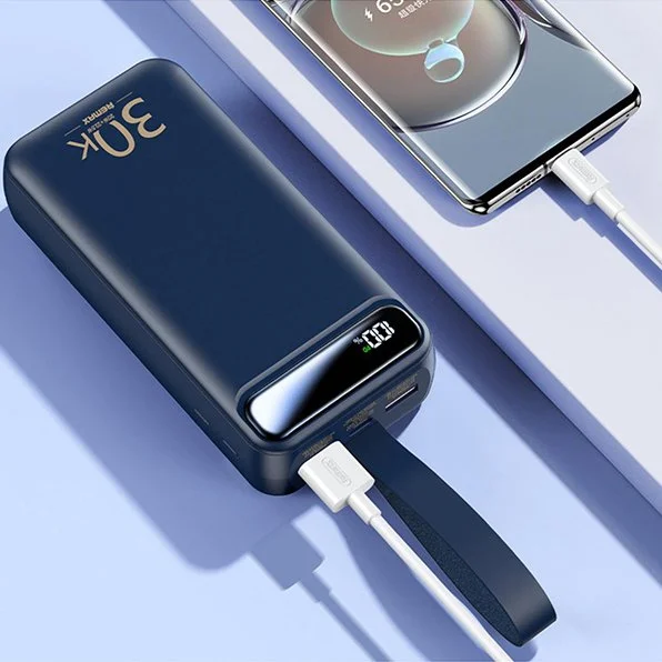 Павербанк Remax RPP-522, 22.5W, 30000 мАг, Темно-синій, фото №5