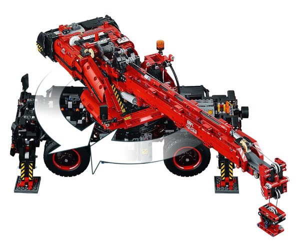 Конструктор LEGO Technic Подъёмный кран (42082), фото №6