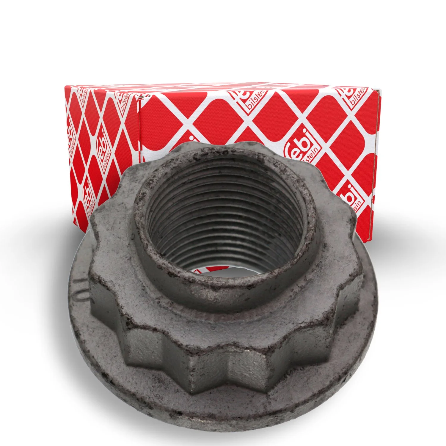 Гайка цапфы FEBI BILSTEIN 49630 для VW, задний мост слева, фото №1