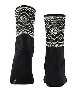 Женские носки ESPRIT Selbu Shimmer Дышащие Органический хлопок с узором 1 пара synthetic.ua - Фото 1