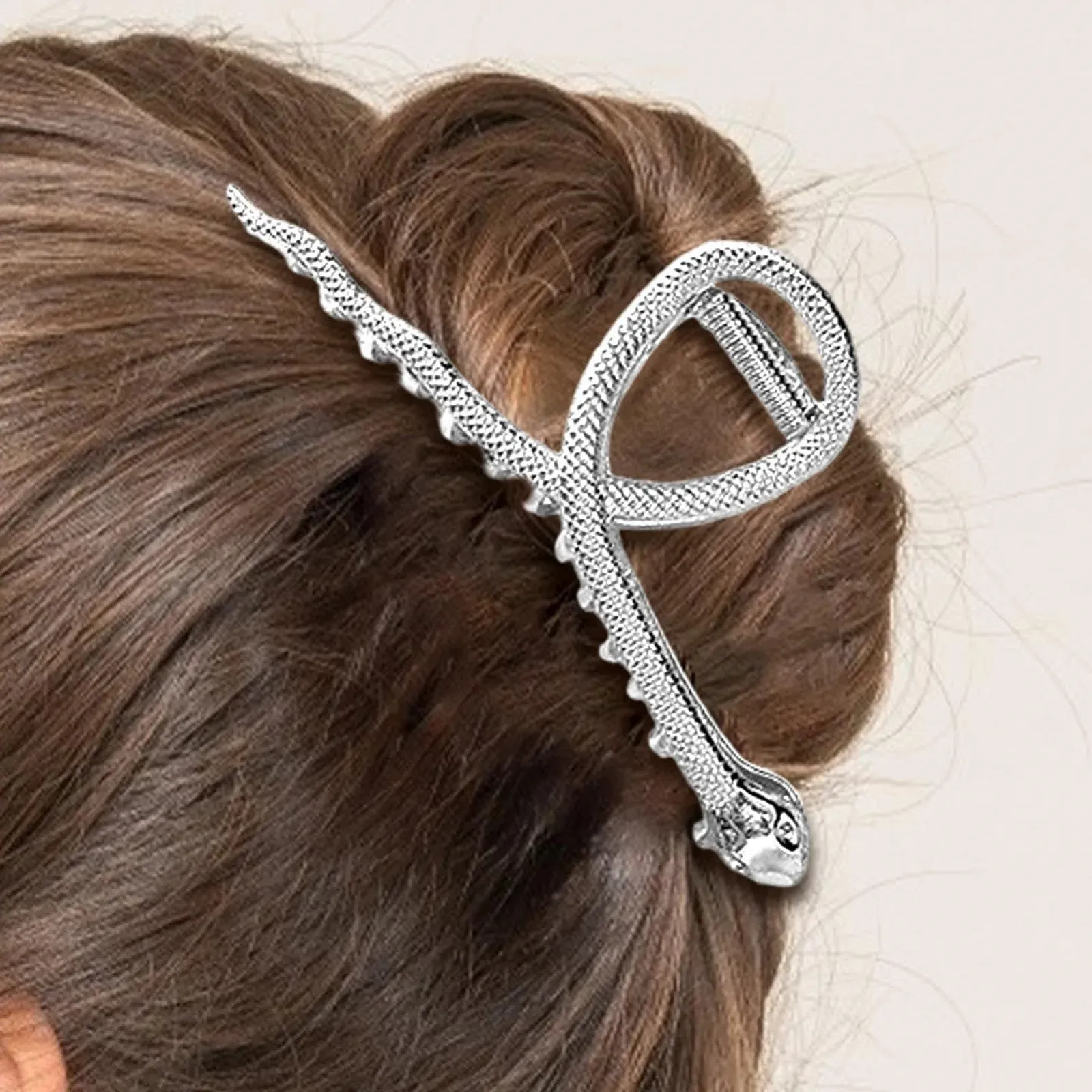 Заколки для волос в виде животных, Заколка для волос в виде змеи, Заколка для волос из сплава, Модная заколка, Забавная заколка для волос, Аксессуары для укладки волос для женщин и девочек, фото №3