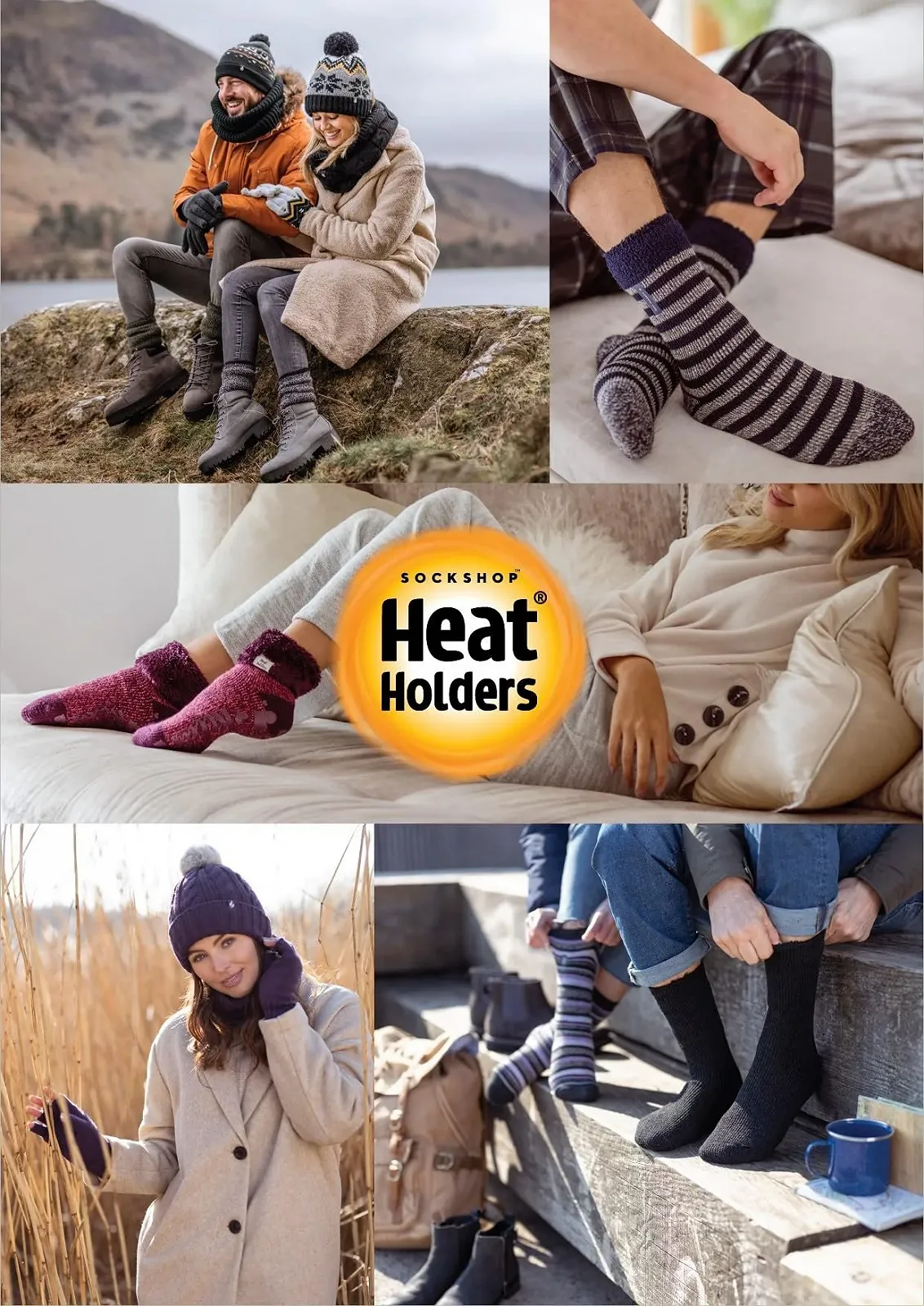 Носки HEAT HOLDERS Sockshop Женские Fun Feet Lite Теплые Термоноски с узором Размер 37-42 - Идея для подарка на зиму, фото №6