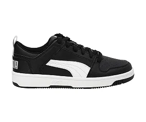 Кроссовки PUMA Rebound Layup Lo Sl Jr Unisex Детские, синий synthetic.ua - Фото 1
