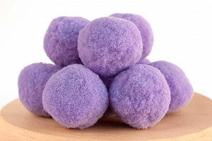 Помпоны для рукоделия Лентомания бархатные 30 мм Lilac 10 шт (POM30-11) - Фото 1