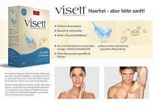 Средство для удаления волос Visett Refined 300 г для мужчин и женщин synthetic.ua - Фото 1