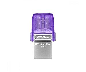 Флешка Kingston 256 GB DataTraveler microDuo 3C (DTDUO3CG3/256GB) - Фото 1