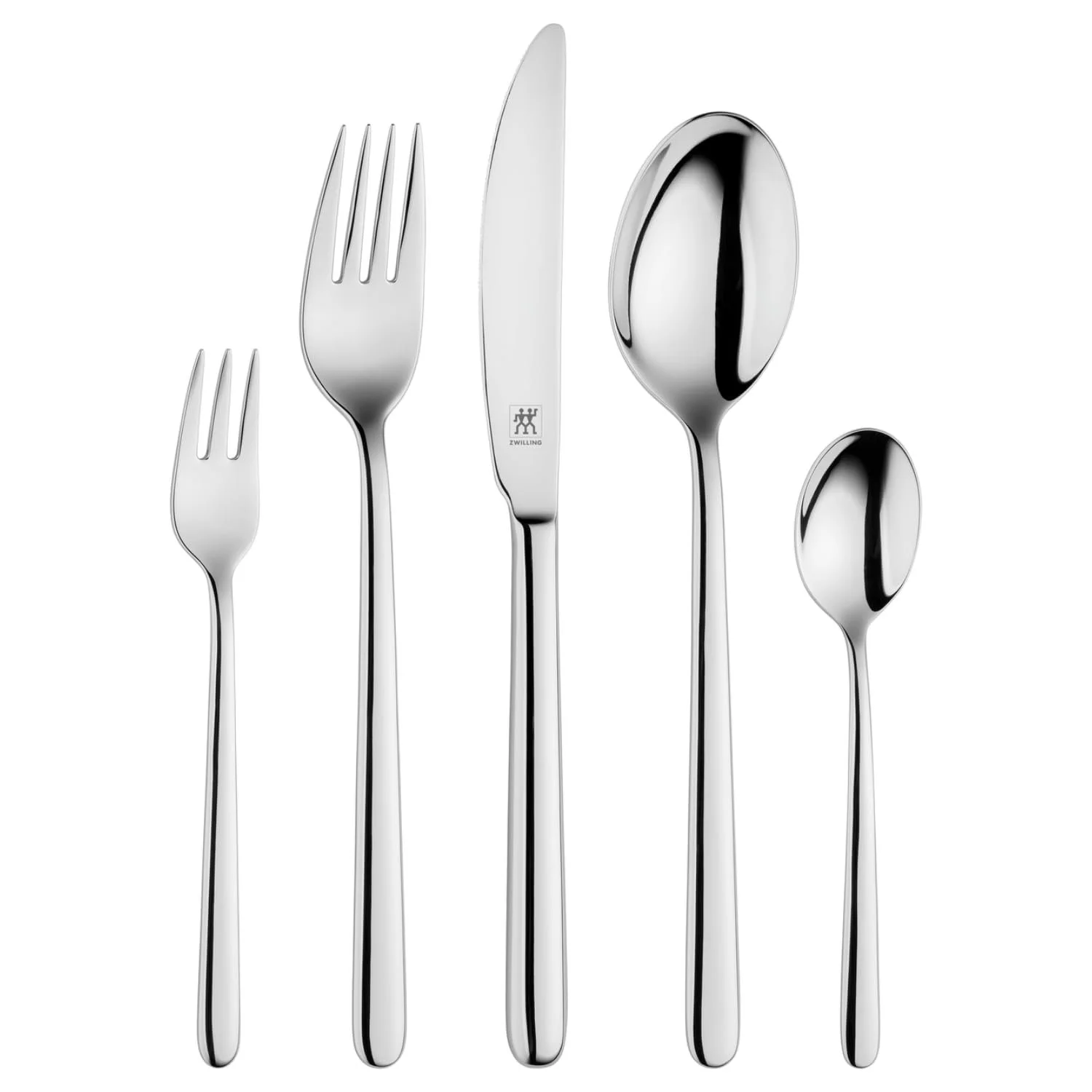 Набір столових приборів ZWILLING Newcastle 60 предметів, на 12 персон, нержавіюча сталь, фото №1