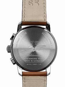 Часы Zeppelin 100 Years Mediterranean Chronograph с кожаным ремешком synthetic.ua - Фото 1