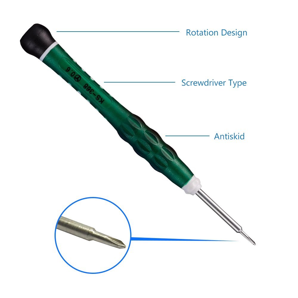 Набір викруток MMOBIEL 14 в 1 Викрутка Y 0.6 Чорний, фото №6 Набір викруток MMOBIEL 14 в 1 Викрутка Y 0.6 Чорний, фото №6