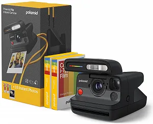 Купить Фотокамера мгновенной печати Polaroid FLIP Pack Black + цветная пленка (16 фото) - Фото 1 Фотокамера мгновенной печати Polaroid FLIP Pack Black + цветная пленка (16 фото) - Фото 1