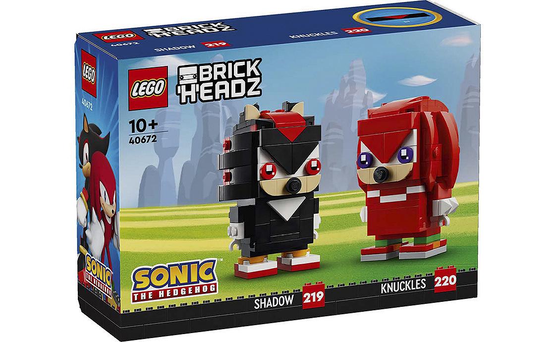 Детский конструктор LEGO Brick Headz Наклз и Шедоу (40672), фото №1