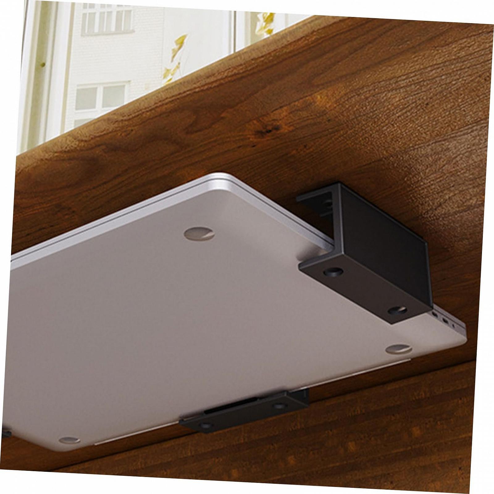 Підставка для ноутбука Yardenfun, 1 шт., для встановлення під стіл, універсальна, без інструментів, для організації робочого місця, фото №8