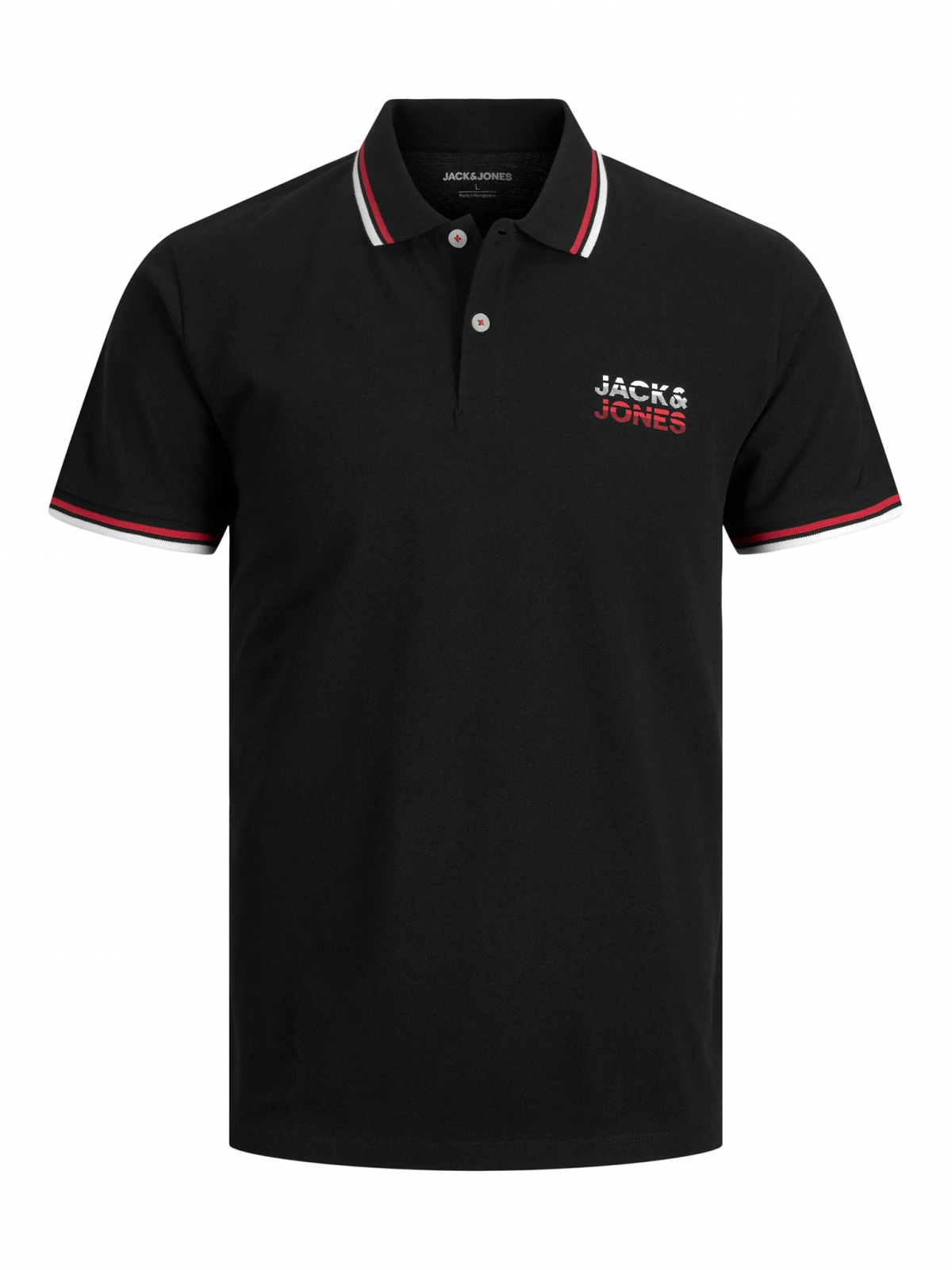 Поло Jack&Jones 12221012 Чёрный S, фото №1