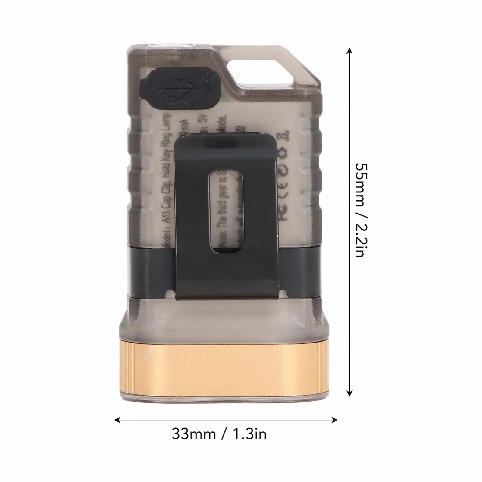 Фонарик Little Leistungsstarke IPX5 Водонепроницаемый 500mAh 500 MAh Перезаряжаемый Многофункциональный для Кемпинга, фото №7