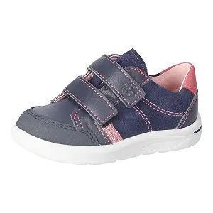 Кеды RICOSTA Jamie Детские низкие для девочек и мальчиков, первая Кроссовки для ходьбы, ширина: средняя, съемная стелька - Фото 1