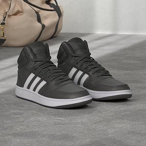 Кросівки Adidas Hoops 3.0 Mid Lifestyle Basketball Classic Vintage Shoes synthetic.ua - Фото 1