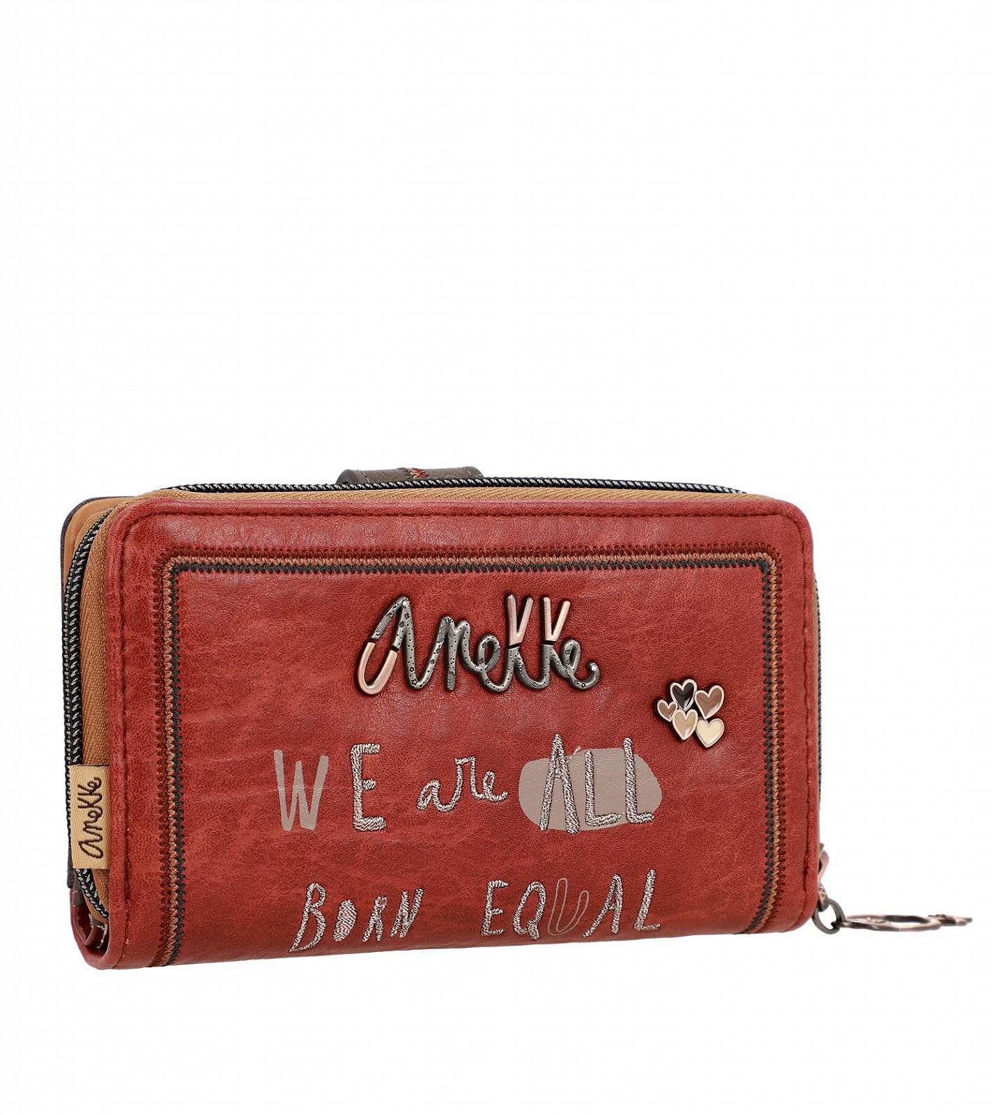 Кошелек Anekke Zip and Flap Combi (respect) Multi-Coloured, многоцветный, современный, фото №1
