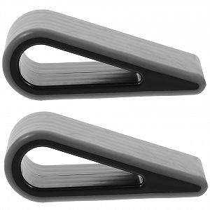 Підставка для ноутбука Homoyoyo, 2 шт., клиноподібна конструкція, нековзний силікон, покращена вентиляція - Фото 1