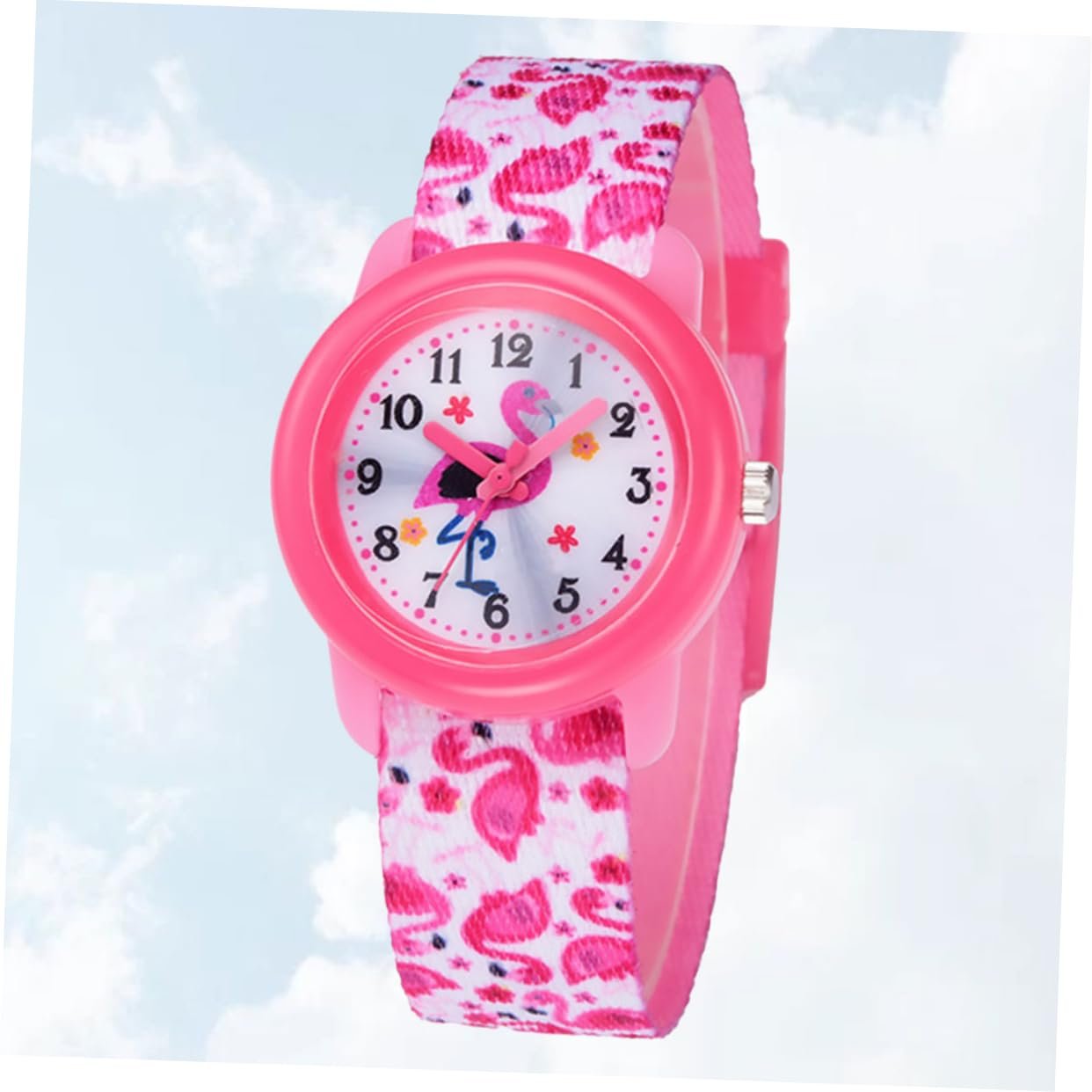 Часы кварцевые детские Beaupretty с мультяшным фламинго дизайном, фото №8 Часы кварцевые детские Beaupretty с мультяшным фламинго дизайном, фото №8