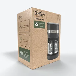 Кофеварка фильтровальная BOURGINI Elements 1.5 л 10-12 Cups synthetic.ua - Фото 1