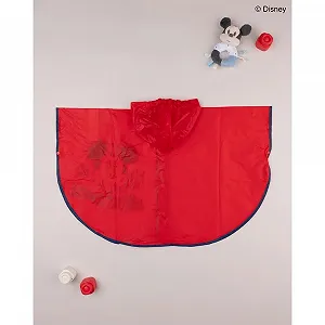 Дитячий дощовик CARTOON Disney Mickey Mouse Плащ-пончо з капюшоном та застібкою на ґудзиках synthetic.ua - Фото 1