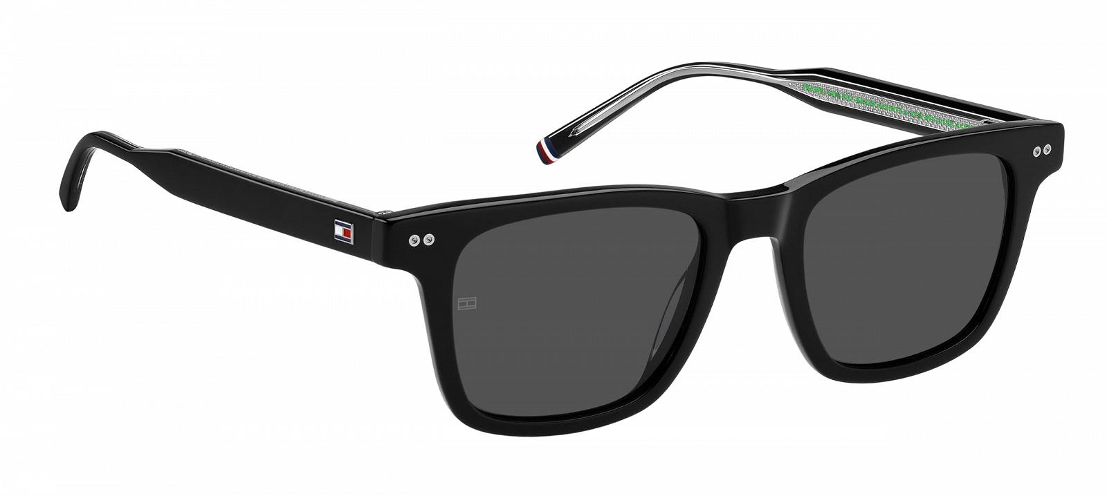 Сонцезахисні окуляри Tommy Hilfiger TH 2127/S Чорний 51/20/150, фото №3