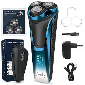 Електробритва Snapbuy з 3 змінними головками та чохлом IPX7 - Фото 1