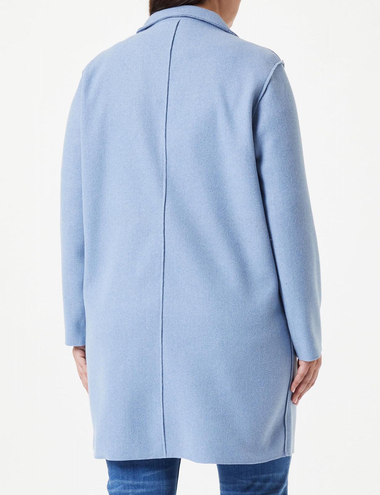 Пальто ONLY Carmakoma Carnew Carrie Bonded OTW Noos Длинное, фото №3