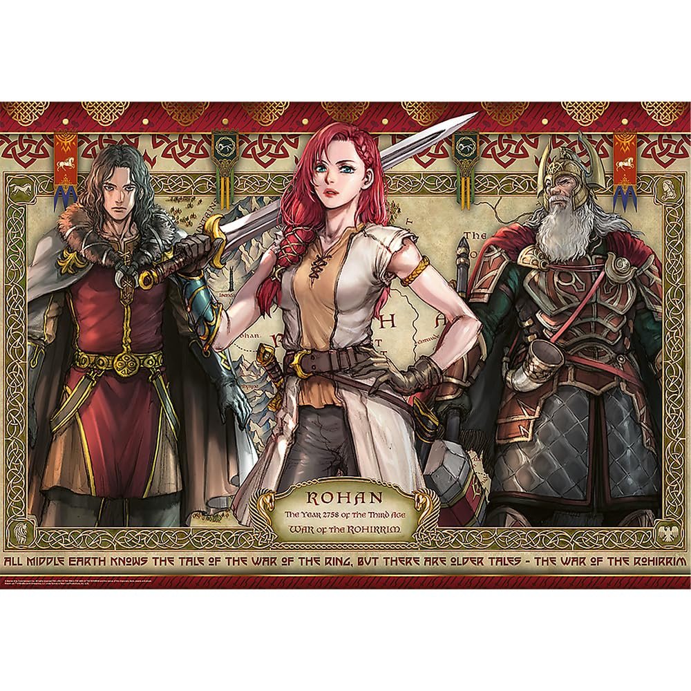 Пазл Trefl The Lord of the Rings: The Battle of the Rohirrim 1000 елементів, фото №2