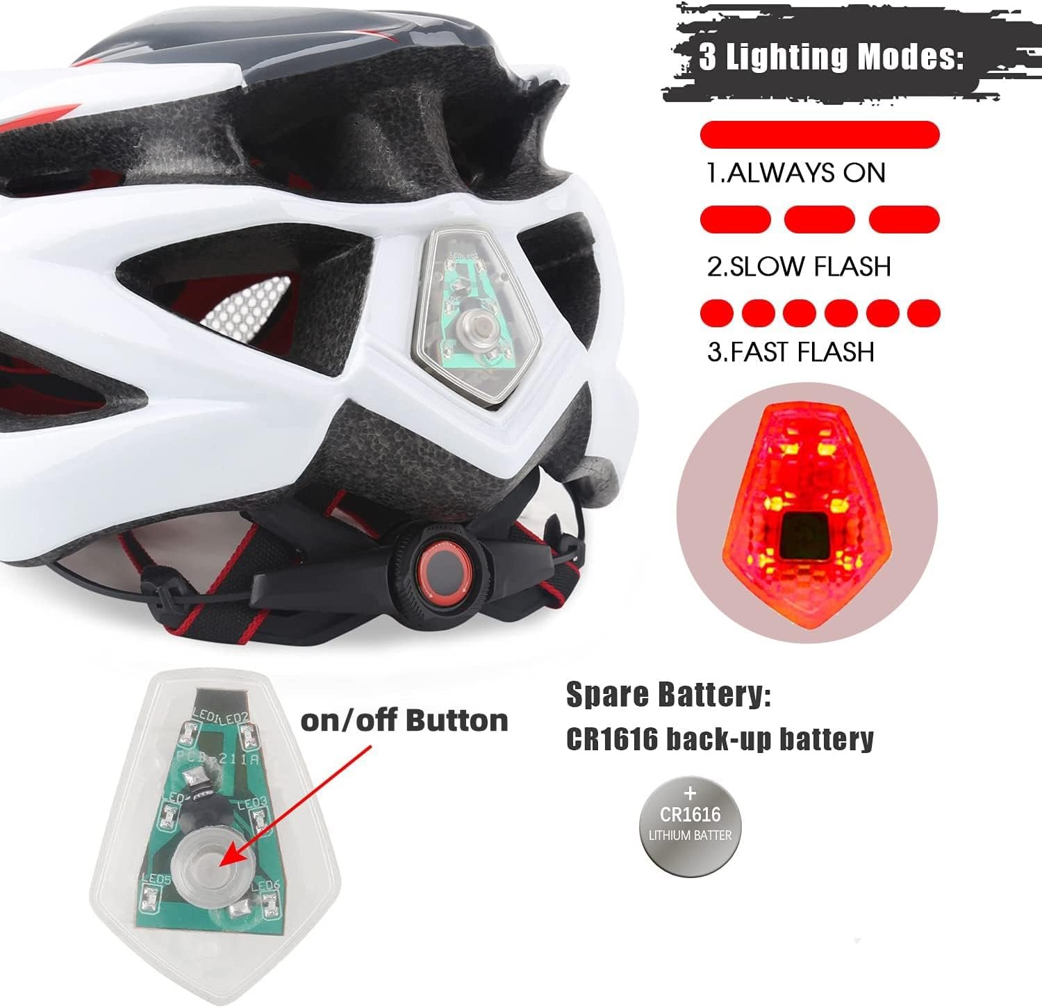 Велосипедний шолом Shinmax MTB 57-62 см, фото №2