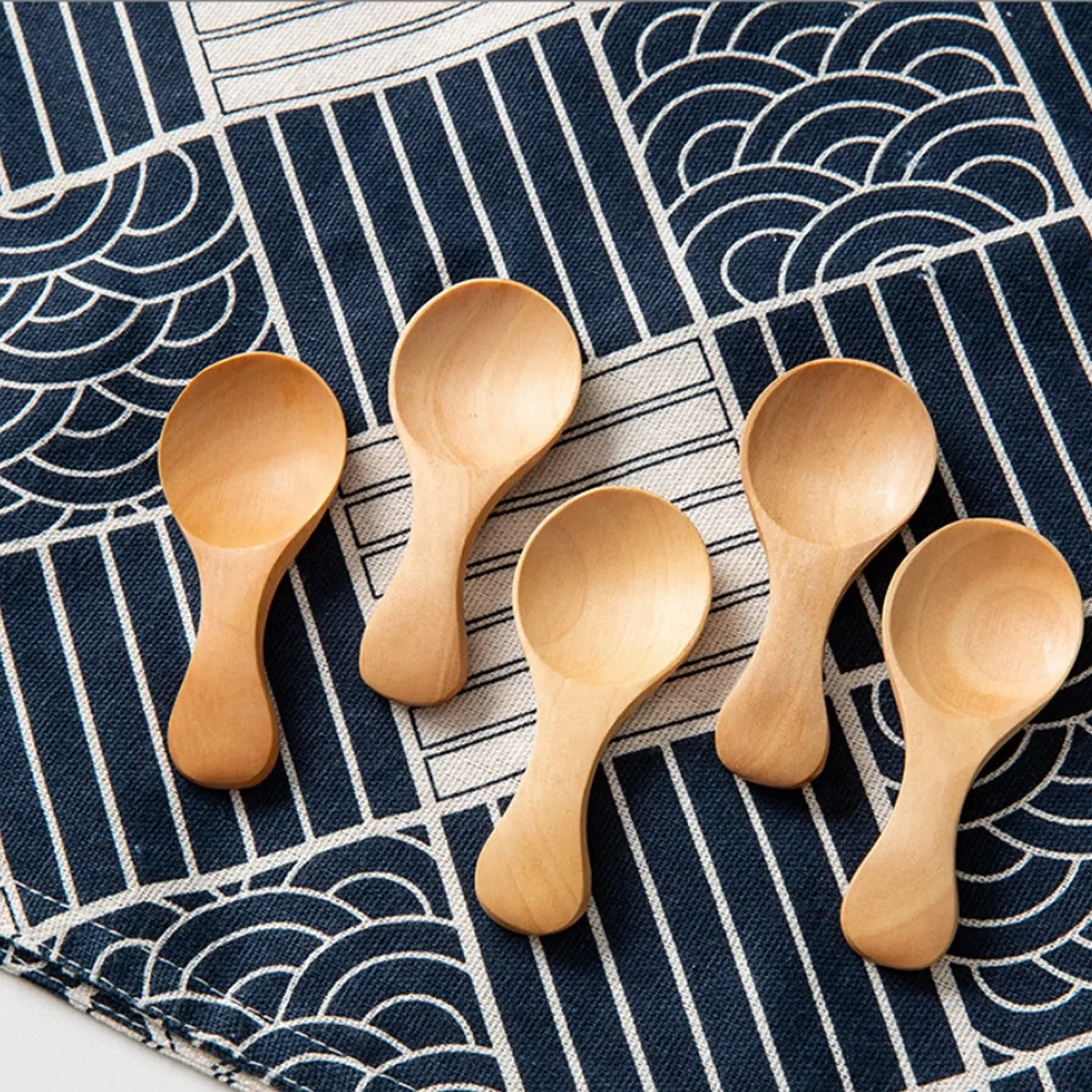 Ложка деревянная Мини 8 см, фото №3