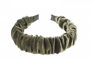 Обруч на голову с узлом и рюшами - Фото 1