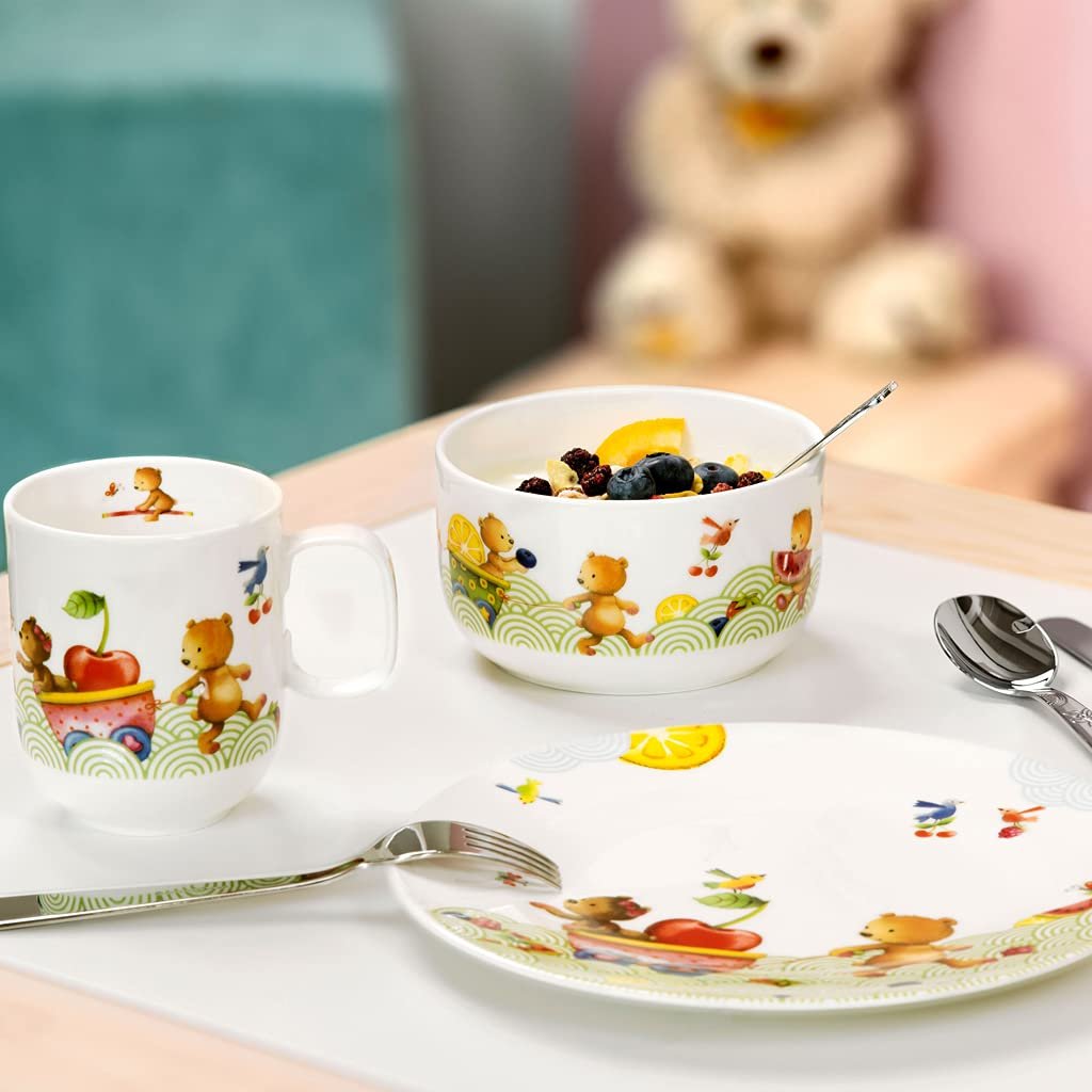 Дитяча кружка з ручкою Villeroy & Boch Hungry As A Bear 250 мл, біла/різнокольорова, фото №5