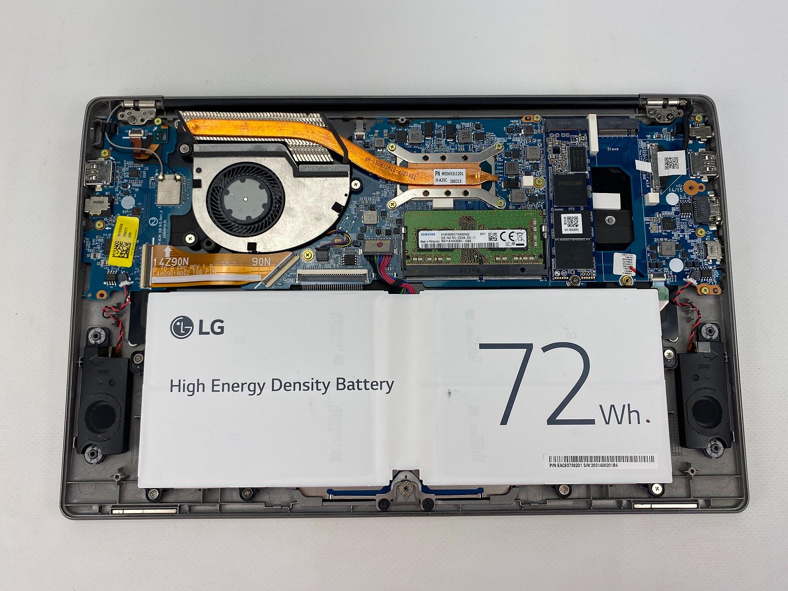 Ноутбук LG gram 14Z90N-V-AR50B 14 i5-1035G7 8/512GB Потребує ремонту , фото №7