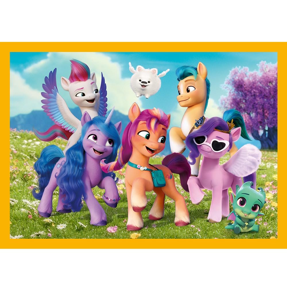 Пазл Trefl My Little Pony Get to Know Ponies 4-в-1 35-70 элементов, фото №6