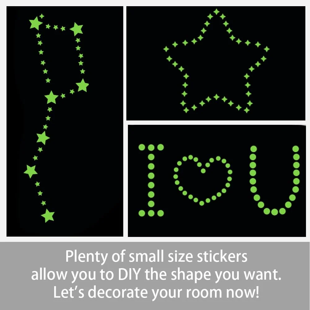 Світні наклейки на стіну SUPERDANT Галактика Планети 4 аркуші 31 x 26 см, фото №6