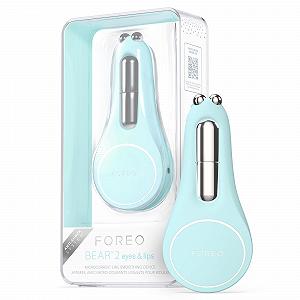 Масажер FOREO Bear 2 Eyes & Lips для підтяжки обличчя, для очей та губ, проти зморшок, арктичний синій - Фото 1