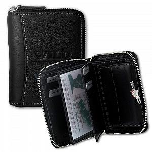 Кошелек Унисекс на молнии Bag Street WILD 5508 Кожаный Черный synthetic.ua - Фото 1