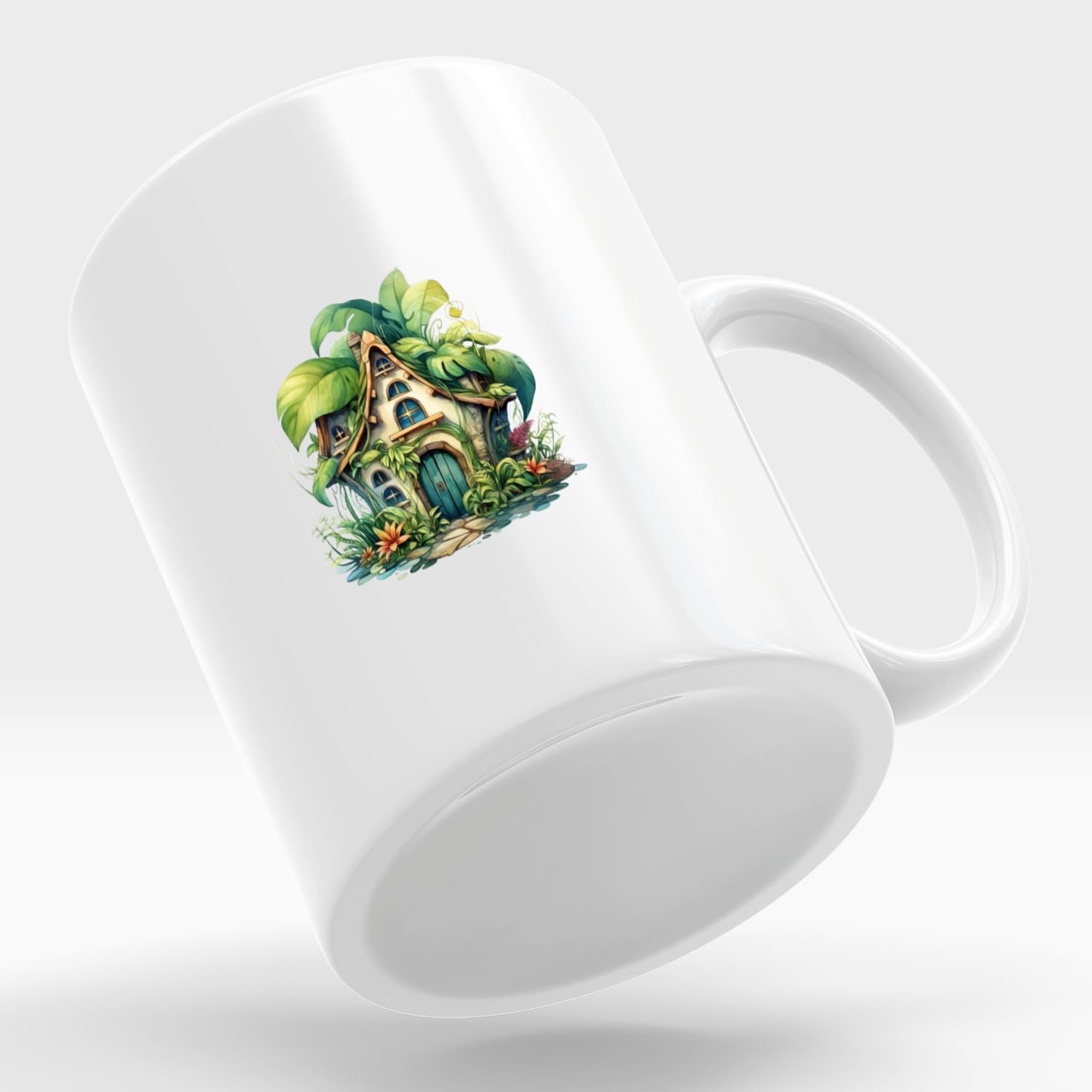 Детская кружка Лесной домик, фото №2