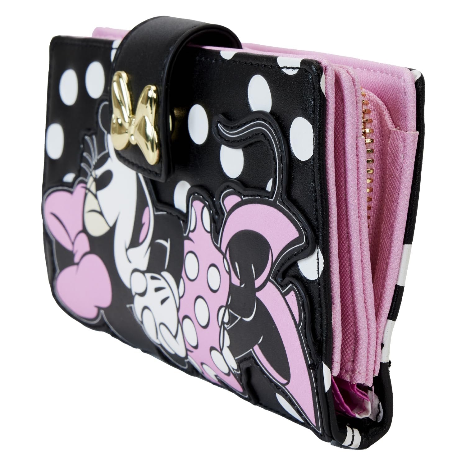 Кошелек Loungefly Disney Minnie Mouse Искусственная кожа Защелка Minnie Mouse Защелка, Minnie Mouse, защелка, фото №3