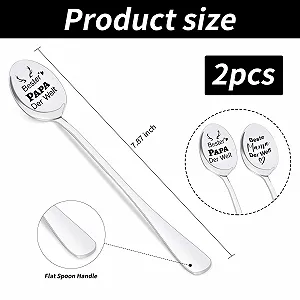 Ложка для кофе Best Mum and Dad in the World Цвет synthetic.ua - Фото 1