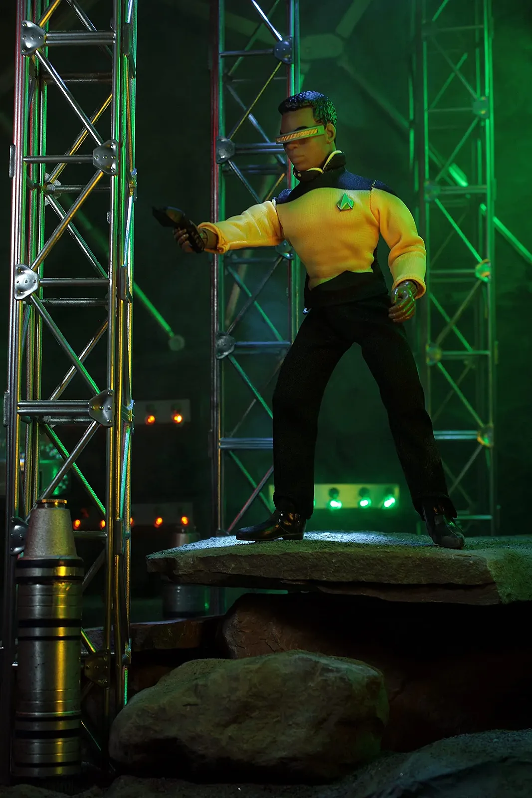 Фігурка Mego Star Trek Geordi La Forge 20 см 14 точок артикуляції, фото №12