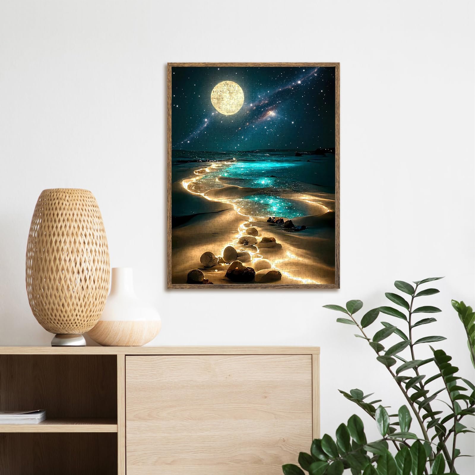 Пазли Moonlight Jigsaw Puzzle 1000 елементів 70 x 50 см, фото №3 Пазли Moonlight Jigsaw Puzzle 1000 елементів 70 x 50 см, фото №3