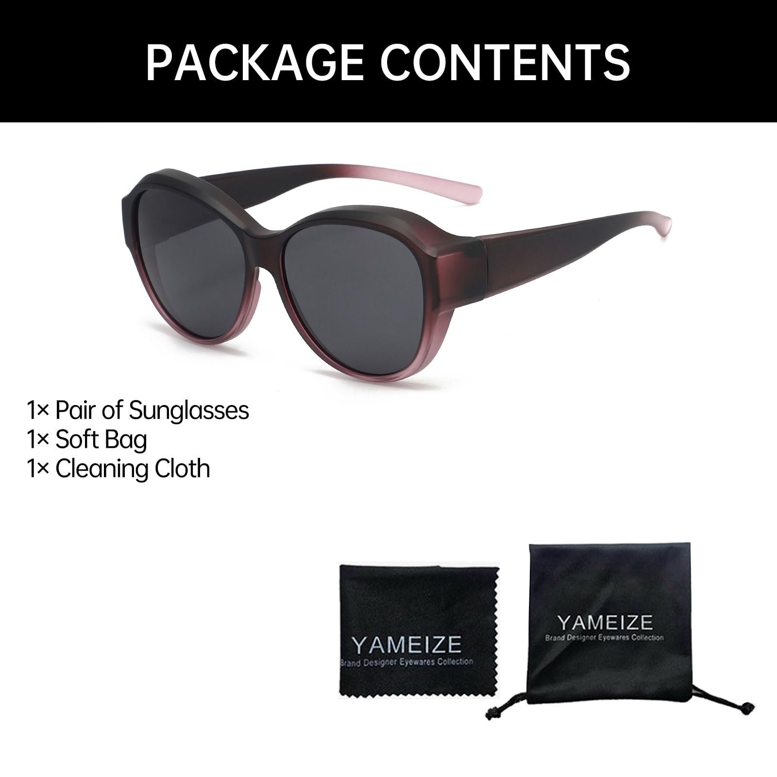 Винтажные поляризованные круглые очки YAMEIZE для женщин и мужчин, модные, защита UV400, прямоугольные., фото №5