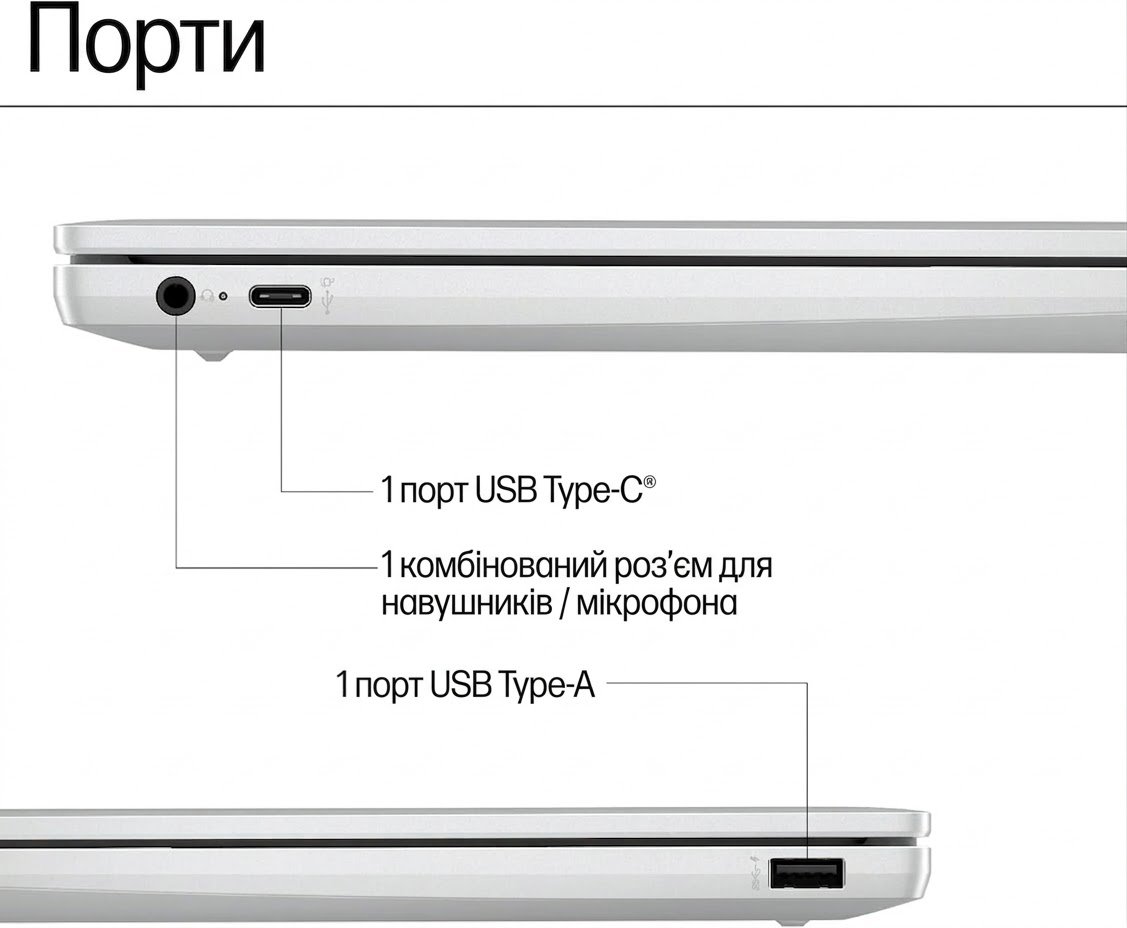 Ноутбук 14" HP Chromebook 14a (nf0002sa) Intel N100 RAM 4GB UFS 128GB 12час батарея Chrome OS UKR, фото №5