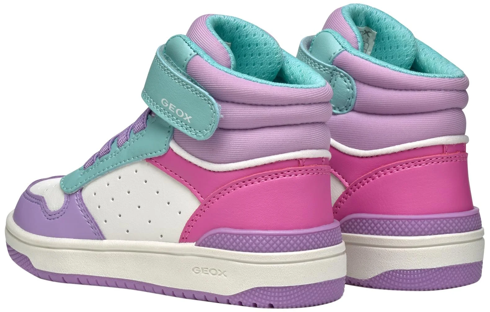 Кросівки Geox WASHIBA гладка шкіра червоний дитячі, фото №9