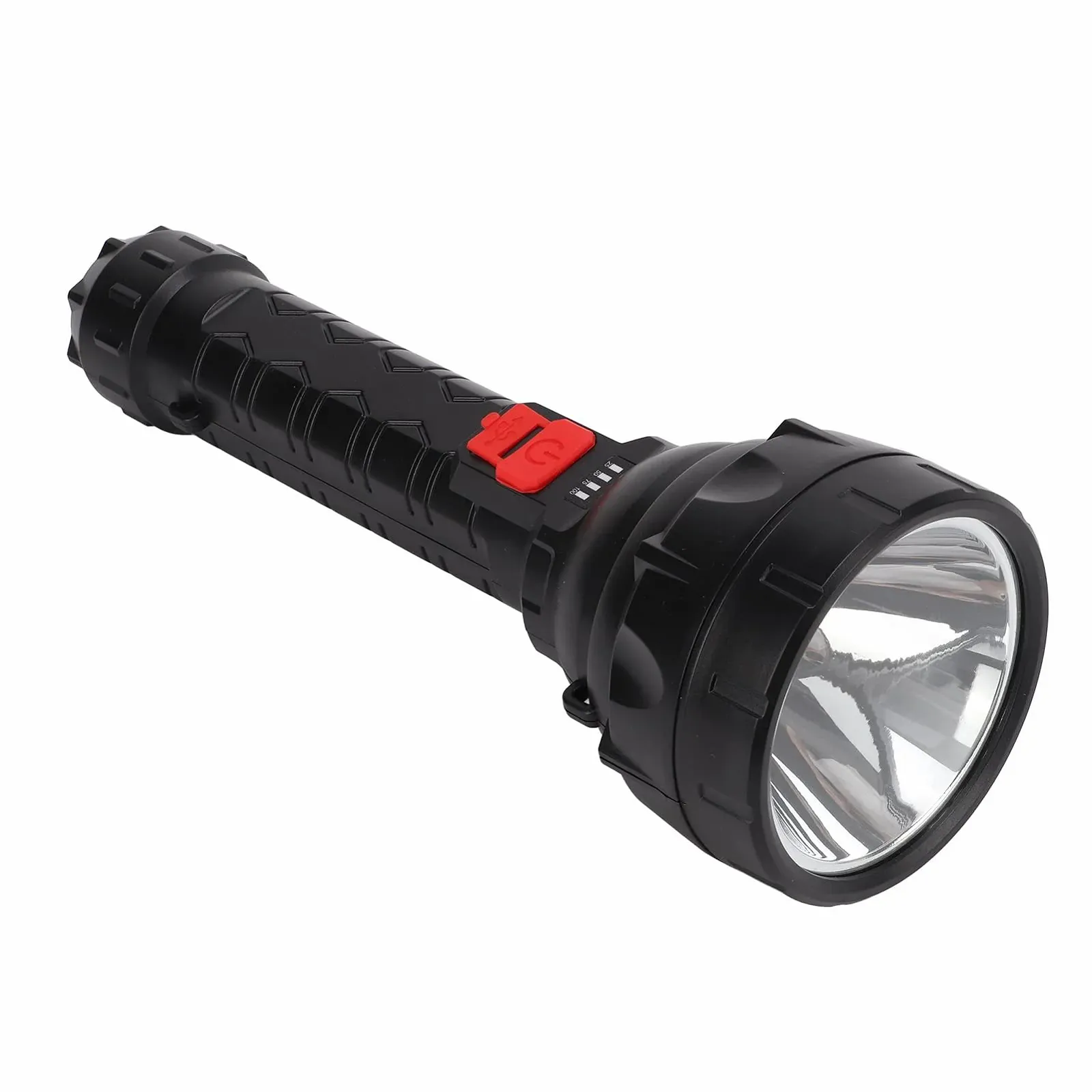 Фонарь Pilipane LED Наружный Водонепроницаемый USB Перезаряжаемый 5 Режимов Zoom 500 лм Черный 29 x 10 см, фото №5 Фонарь Pilipane LED Наружный Водонепроницаемый USB Перезаряжаемый 5 Режимов Zoom 500 лм Черный 29 x 10 см, фото №5