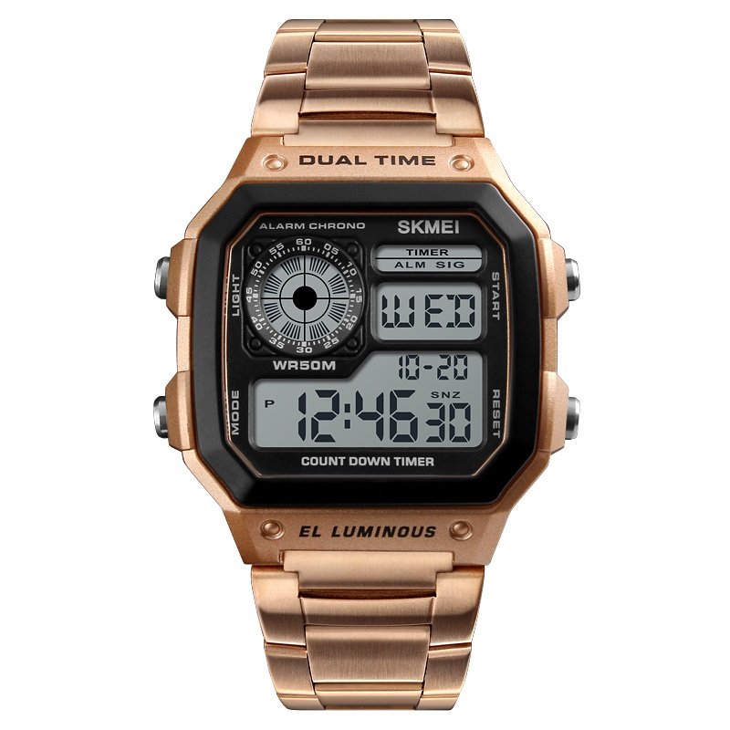 Годинник Skmei 1335RG Rose Gold, фото №1