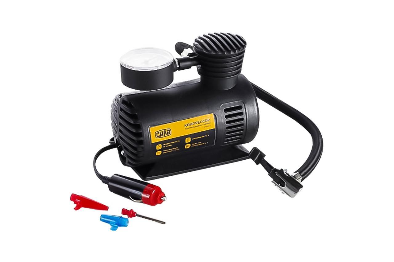 Мінікопресор автомобільний Сила 12 В x 7 бар 15 л/мин однопошної 900400, фото №1 Мінікопресор автомобільний Сила 12 В x 7 бар 15 л/мин однопошної 900400, фото №1