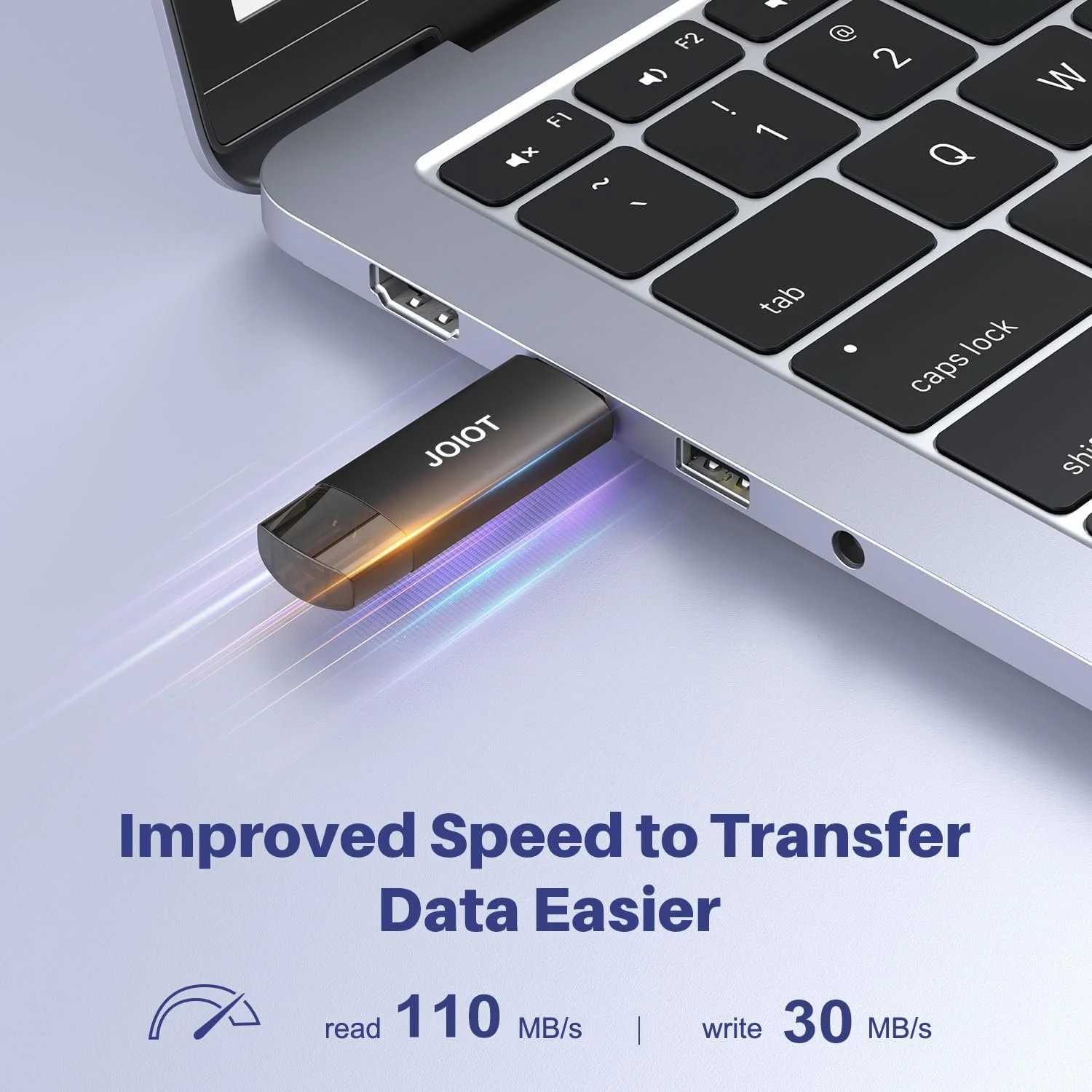USB-накопичувач 2-в-1 OTG 128 GB 3.0 USB C Stick High Speed Mini Чорний, фото №3